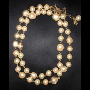 Liz Claiborne new pearl necklace new